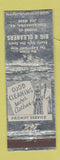 Matchbook Cover - Big 4 Cleaners Chickamauga GA WORN