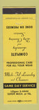 Matchbook Cover - Mich Tel Laundry Cleaners