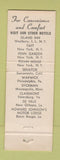 Matchbook Cover - Hotel Taft New York City WEAR