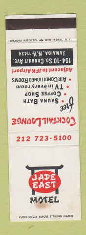 Matchbook Cover - Jade East Motel  Jamaica NY
