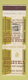 Matchbook Cover - Hotel Roosevelt Cedar Rapids IA Farm House Restaurant