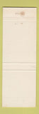 Matchbook Cover - Roosevelt Motor Hotel Cedar Rapids IA