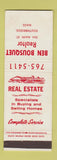 Matchbook Cover - Ben Bousquet Real Estate Southbridge MA