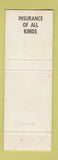 Matchbook Cover - Ben Bousquet Real Estate Southbridge MA