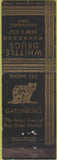 Matchbook Cover - Whittle Drugs Gatlinburg TN