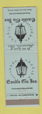 Matchbook Cover - Candle Glo Inn Sharonville OH