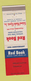 Matchbook Cover - Red Book Market Reports Used Cars Chicago IL