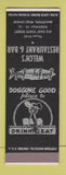 Matchbook Cover - Welch's Restaurant Bar Mauston WI SAMPLE