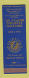 Matchbook Cover - Griffith Electric Supply Trenton NJ BLUE SAMPLE