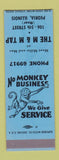 Matchbook Cover - The M&M Tap Bar Peoria IL SAMPLE