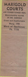 Matchbook Cover - Yorick's Pan Am Cafe Opelousas LA pinup