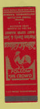 Matchbook Cover - Marion Davis & Son Grocery Hutchinson KS WEAR SAMPLE