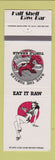 Matchbook Cover - Turtle Kraals Lands End Village girlie Key West FL