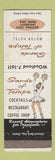 Matchbook Cover - Sounds of Tempe Motor Hotel AZ girlie