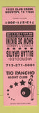 Matchbook Cover - The Pancho Night Club Houston TX girlie billiards