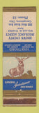 Matchbook Cover - Hartford Insurance Brown County Georgetown OH William Warner
