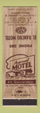 Matchbook Cover - El Rancho Motel Sedalia MO low phone #