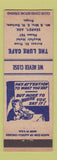 Matchbook Cover - The Lure Cafe Searcy AR low phone #