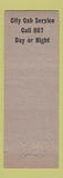Matchbook Cover - The Lure Cafe Searcy AR low phone #