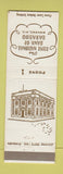 Matchbook Cover - First National Bank Baraboo WI low phone #1