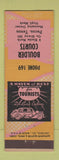 Matchbook Cover - Boulder Courts Motel Pecos TX low phone # ADVANCE