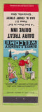 Matchbook Cover - Dairy Treat Drive Inn Circleville OH hillbilly