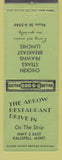 Matchbook Cover - Arrow Restaurant Drive In Kalispell MT BBQ