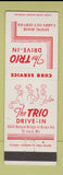 Matchbook Cover - The Trio Drive In St Louis MO