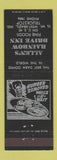 Matchbook Cover - Allen's Rainbow Drive Inn Brazil IN