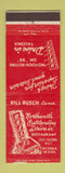 Matchbook Cover - Busch's Drive In Restaurant Tacoma WA