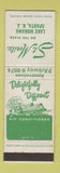 Matchbook Cover - St Moritz on the Plaza Lake Mohawk Sparta NJ