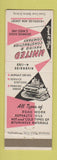 Matchbook Cover - United Paving Construction Riverside NJ