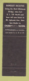 Matchbook Cover - Chubby's Hearth West Collingswood NJ