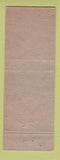 Matchbook Cover - Robinson Hotel Saddle & Spur Bar Long Beach CA pinup