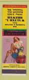 Matchbook Cover - Waler Brewer Plumbing Timonium MD pinup
