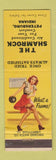 Matchbook Cover - The Shamrock Petersburg IN pinup