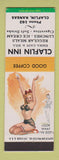 Matchbook Cover - Claflin Inn KS low phone # pinup