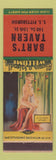 Matchbook Cover - Bart's Tavern Pittsburgh PA pinup