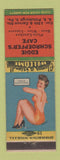 Matchbook Cover - Eddie Schroepfer's Cafe Pittsburgh PA pinup