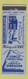 Matchbook Cover - Gemco Tru Blu Tools Alton IL WORN