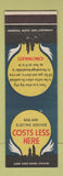Matchbook Cover - Cincinnati OH Electric Services