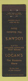 Matchbook Cover - Logan's Students Store Books