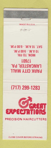 Matchbook Cover - Great Expectations Salon Lancaster PA