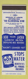 Matchbook Cover - Rox Masonry Paint Detroit MI