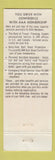 Matchbook Cover - AAA Auto Club
