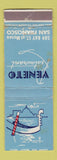 Matchbook Cover - Veneto Restaurant San Francisco CA WORN