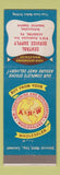 Matchbook Cover - ARW Air Conditioning Scranton PA