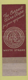 Matchbook Cover - Macwhyte Wire Rope Power Rig Los Angeles CA 1947