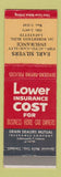 Matchbook Cover - Earl Silvers Insurance Lafayette IN?