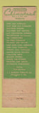 Matchbook Cover - Richmond Supply IN Mueller Heating Air Conditioning